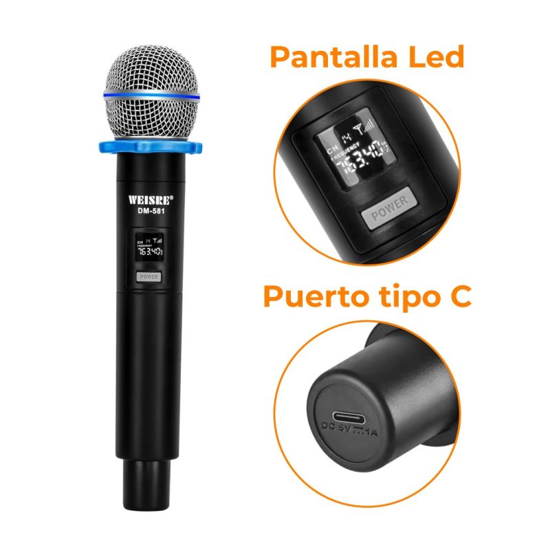 Comprar Microfono Dm581 en Electroshopy